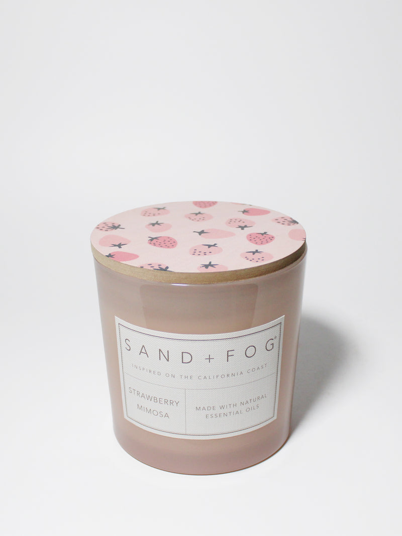Strawberry Mimosa 21 oz scented candle