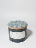 Midnight Blue Citrus 12 oz scented candle