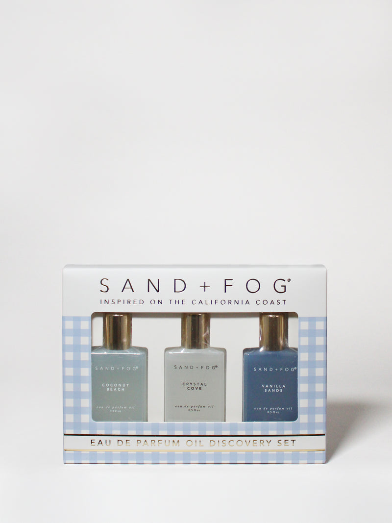 Exploratory Perfume Oil Rollerball Set - Sandy Collection